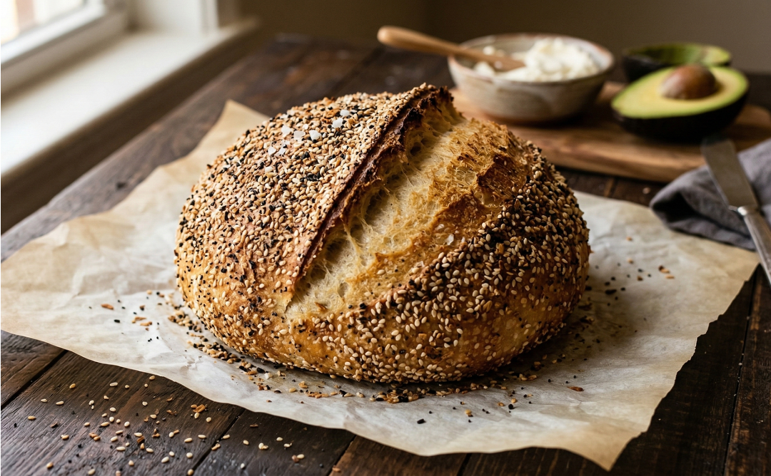 Everything Bagel Sourdough